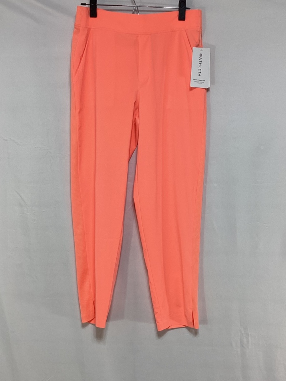 NWT Athleta orange Brooklyn Anke Pant size 10
